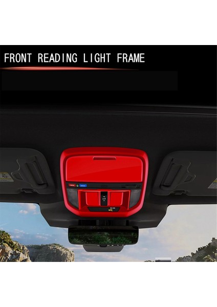 Araba Ön Okuma Işık Çerçeve Gözlükleri Kutu Trim Kapak Çıkartması Subaru Forester 2025 Iç Aksesuarlar A (Yurt Dışından) fiyatları