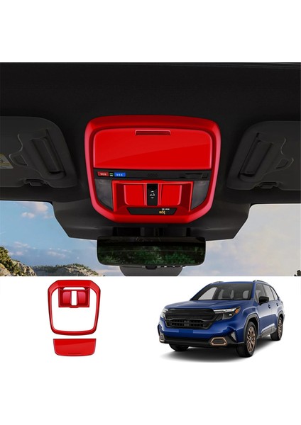 Araba Ön Okuma Işık Çerçeve Gözlükleri Kutu Trim Kapak Çıkartması Subaru Forester 2025 Iç Aksesuarlar A (Yurt Dışından) modelleri