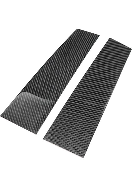Araba Pencere Kapısı Sütunu B Sütun Post Fiat Için Döşeme Çıkartmaları 500 08-23 Abarth 595 12-23 Yumuşak Karbon Fiber Aksesuarlar (Yurt Dışından)
