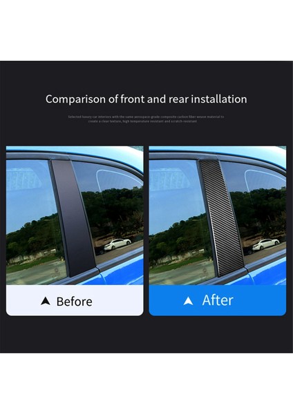 Araba Pencere Kapısı Sütunu B Sütun Post Fiat Için Döşeme Çıkartmaları 500 08-23 Abarth 595 12-23 Yumuşak Karbon Fiber Aksesuarlar (Yurt Dışından) modelleri