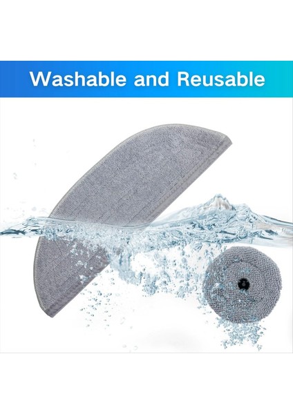 Roborock Için Paspas Pedleri S8 Max/s8 Maxv Ultra Robot Elektrikli Süpürge Aksesuarları Değiştirmeler Parçalar Paçavra Paspas Bezleri (Yurt Dışından) fiyatları