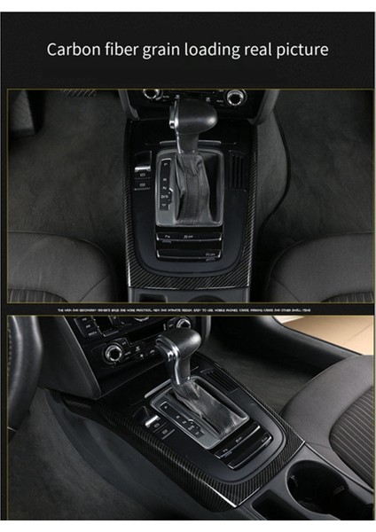 Audi 09-16 A4L/A5 S4 S5 Araç Modifikasyonu Için Otomatik Konsol Dişli Çerçevesi Iç Dekorasyon Aksesuarları (Yurt Dışından) indirimleri