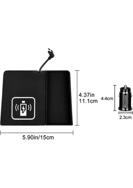 Araba 15W Subaru Xv Impreza Için Kablosuz Şarj Cihazı 2018-2022 Telefon Şarj Kurulu Dekorasyonu Merkezi Kontrol Telefon Tutucu (Yurt Dışından) fırsatları