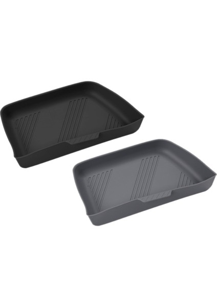 Tesla Model S 2022-2023 Gövde Sağ Depolama Kutusu Silikon Bagaj Yan Depolama Bölümü Depolama Siyahı (Yurt Dışından) fırsatları