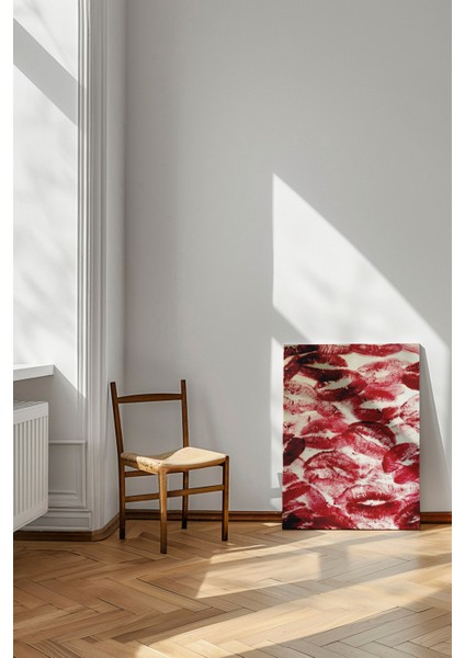 Kırmızı Dudak Baskıları - Kanvas Tablo - Pop Art Şehvetli Modern Duvar Dekoru modelleri