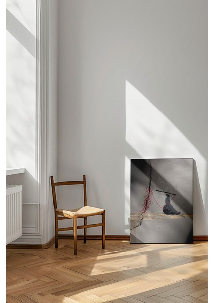 Dikişli Duvar - Kanvas Tablo - Kavramsal Sanat Onarım Temalı Modern Duvar Dekoru modelleri