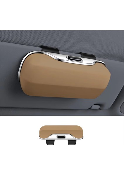 Push Switch Araç Gözlükleri Kutu Şok Geçirmez Istikrarlı Araba Güneş Gözlüğü Tutucu Kayıpsız Kurulum Genişletme Alanı Gözlük Kutusu, A (Yurt Dışından) modelleri