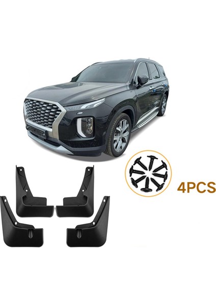 Hyundai Palisade Için Araba Çamur Fleps 2019-2023 Pedal Çamurlu Çamurluk Çamur Koruyucusu Flep Sıçrama Kapakları Aksesuarları (Yurt Dışından) modelleri