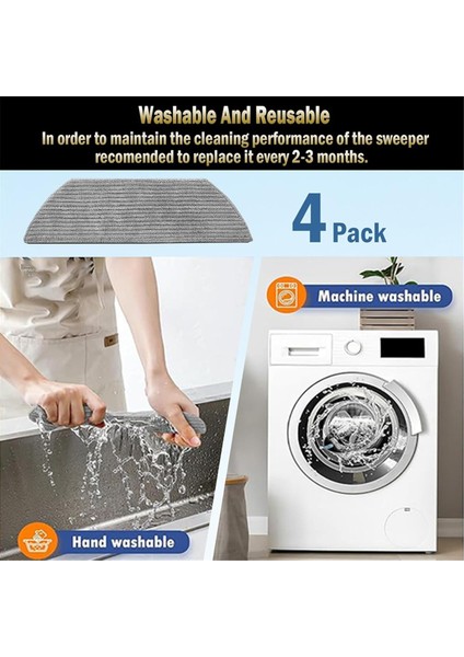 Köpekbalığı AV2800ZE Için Yedek Parçalar RV2820YE RV2820ZE AV2820S Ana Fırça, Mops, Filtre, Yan Fırçalar ile Aksesuar Kiti (Yurt Dışından) indirimleri