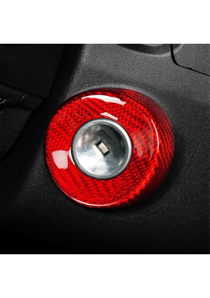 Chevrolet Için Camaro 2010-2015 Karbon Fiber Başlat Anahtarı Anahtar Çerçeve Çerçevesi Ateşleme Motoru Başlatma Anahtarı Düğme Çerçevesi Kapak (Yurt Dışından) indirimleri