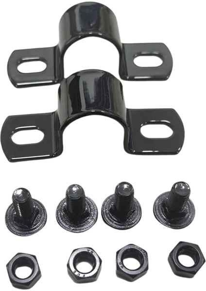 1set Motosiklet Siyah Arka Çamurluk Montajı Harley Hydra Glide Fl 1941-1957 Ul 1938-1947 El 1936-1940 (Yurt Dışından)