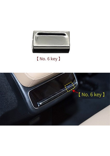 Araba Arka Klima Anahtarı Ayarlama Düğmesi Mercedes Benz Gls Gle W167 2020-2024 Multimedya Anahtarı Kapak Düğmesi No. 6 (Yurt Dışından) indirimleri