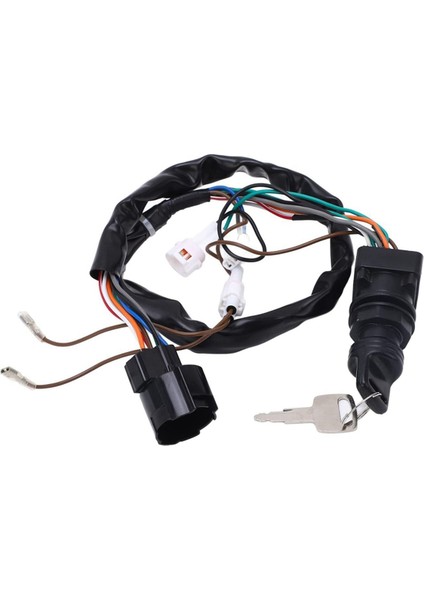 Dışişli Ateşleme Anahtar Anahtarı Montajı Yan Montaj Kutusu 37110-93J00 67200-93J50 Suzuki Dıştan Takma Motor (Yurt Dışından)