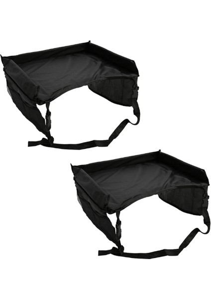 2 Adet Araba Koltuğu Seyahat Tepsisi Güvenlik Koltuğu Oyun Masası Organizatör Depolama Tabloları Çocuklar Için Depolama (Yurt Dışından)