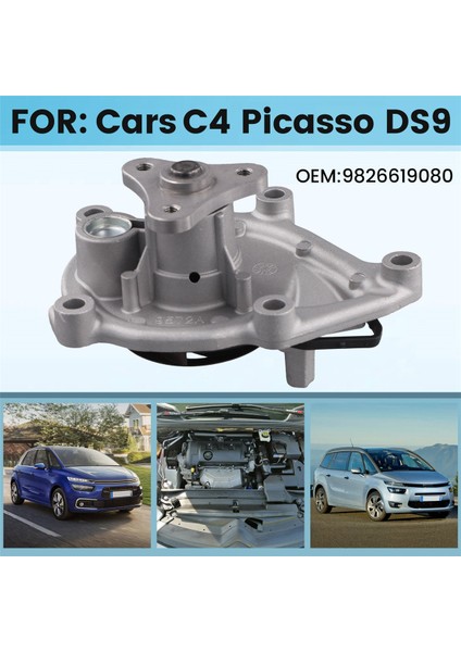 9826619080 Peugeot Için Araç Su Pompası 308 T9 3008 (P84E) 4008 5008 Citroen C4 Picasso Ds9 (Yurt Dışından) fırsatları