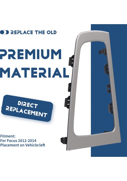 Araba Merkezi Dişli Vites Değiştirme Panel Vites Değiştirme Çerçevesi BM51A044H83AB Ford Focus 2012-2014 Sol Sürücü (Yurt Dışından) indirimleri