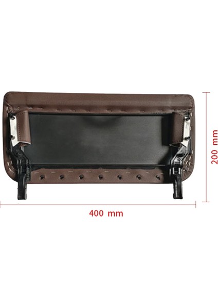 Araba Koltuğu Arka Panel Deri Backrest Depolama Cep Kapağı Bmw 5 6 7 Serisi G38 2018-2023 G12 G32 Yüksek Versiyon (Yurt Dışından) indirimleri