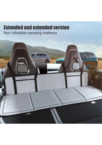 Suv Araba Arka Koltuk Uyku Mat Kafa Koruma Katlama Uzatma Tahtası Gövdesi Uyku Kamp Yatağı Mat Gri (Yurt Dışından) fırsatları