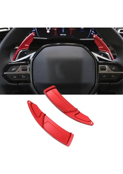 Peugeot 508L 4008 5008 Araç Iç Aksesuarları Için Araç Direksiyon Simidi Kürek Değiştiricileri Uzatma (Yurt Dışından) modelleri