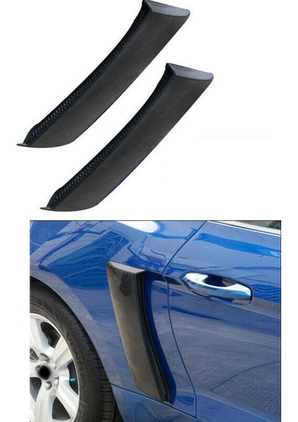 Çamurluk Kapı Kepçeleri Için Araba Arka Tarafı Ford Mustang GT350 Style 2015-2018 Fender Scoops Cover (Yurt Dışından) fiyatları