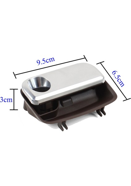 Porsche Macan 95B Cayman Için Araba Iç Dash Torsuk Kutusu Kilit Saklama Kutusu Tutağı 981 Panamera 970 95B857095F D (Yurt Dışından) fiyatları