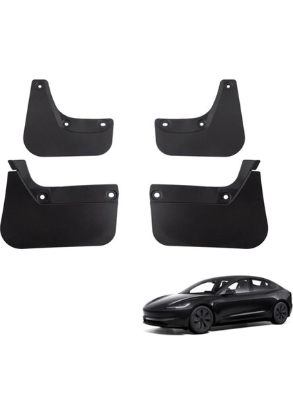 Tesla Model 3 Için Tekerlek Çamur Fleps Model 3 Yayla 2024 Sıçrama Muhafızları Çamurlar Ön Arka Çamurluk Yükseltme Tpe Mudguards Protector (Yurt Dışından) fiyatları