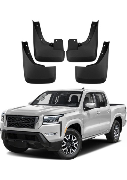 Araba Çamurluklar Sıçrama Muhafızları Nissan Frontier S/sv 2023 Araç Aksesuarları Için Çamur Çamur Fleps (Yurt Dışından) fiyatları
