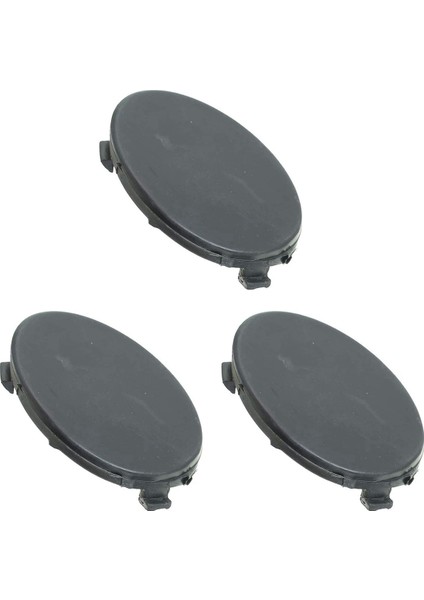 3x Araç Siyah Ön Tampon Çekme Kanca Kapağı Ford Için Focu Için C-Max 2007-2011 8M5117A989AA (Yurt Dışından)