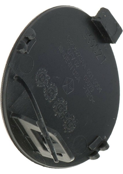 2x Araba Arka Tampon Çekme Kanca Göz Kapağı Kapak 68203273AE Jeep Cherokee Için Fit 2014 2015 2016 2017 2018 (Yurt Dışından) indirimleri