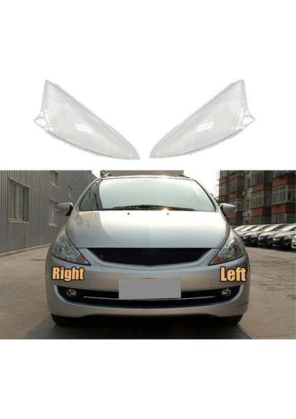 Mitsubishi Grandis Için Araba Ön Far Kapağı 2009-2015 Kafa Işık Gölgesi Şeffaf Abajur Toz Kapağı Sağ (Yurt Dışından) fırsatları