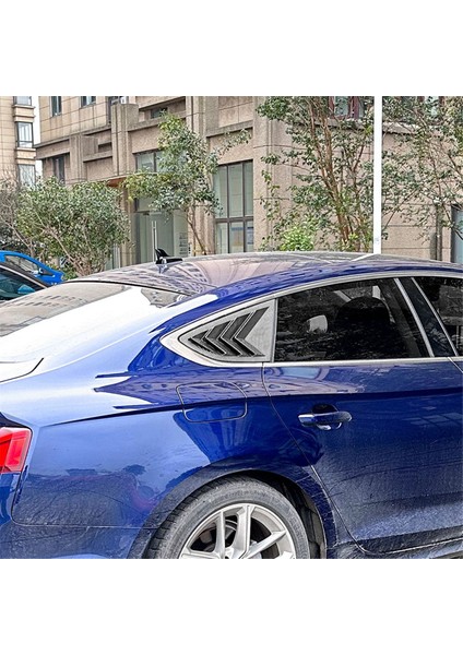 Araba Arka Üçgen Pencere Panjurları Panjurlar Panjurlar Audi A5 S5 F5 2017-2024 Karbon Fiber Deseni (Yurt Dışından) fiyatları