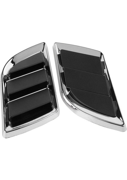 Araç Tarafı Hava Akışı Havalandırma Çamurluk Çember Deliği Kapağı Alım Izgara Kanalı Dekorasyon Çıkartması (Yurt Dışından)