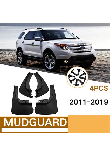 Ford Explorer Için Araba Çamurlukları 2011-2019 Çamurluk Çamur Koruma Flep Splash Flaps Çamur Varlık Aksesuarları (Yurt Dışından) fırsatları