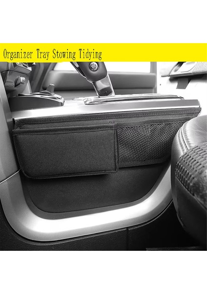 Ford F150 Raptor 2009-2014 Için Araba Dişli Vites Depolama Çantası Organizatör Tepsisi Stowing Tiding (Yurt Dışından) fırsatları