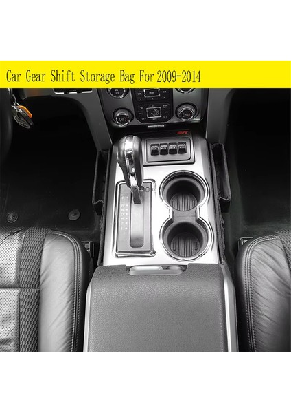 Ford F150 Raptor 2009-2014 Için Araba Dişli Vites Depolama Çantası Organizatör Tepsisi Stowing Tiding (Yurt Dışından) indirimleri