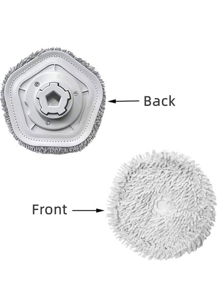 Xiaomi Dreame Bot W10 W10 Pro Kendine Tamaman Robot Vacum Ana Fırça Yan Fırçası Hepa Filtre Mop Pedleri (Yurt Dışından) fiyatları