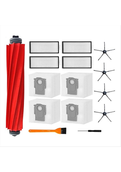 Roborock Için Yedek Aksesuar Kiti Q7 / Q7+ / Q7 Max / Q7 Max+ Robot Vakum Süpürge Yedek Parçaları (Yurt Dışından)