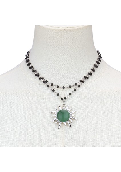 Bohem Gotik Astro Güneş Kolye Takımı (Yurt Dışından) modelleri