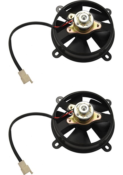 2x 6 Inç Elektrikli Soğutma Fan Radyatörü Dörtlü Kir Bisikleti Buggy Atv Karting 150 200 250CC Motosiklet Soğutucu Fanları (Yurt Dışından)