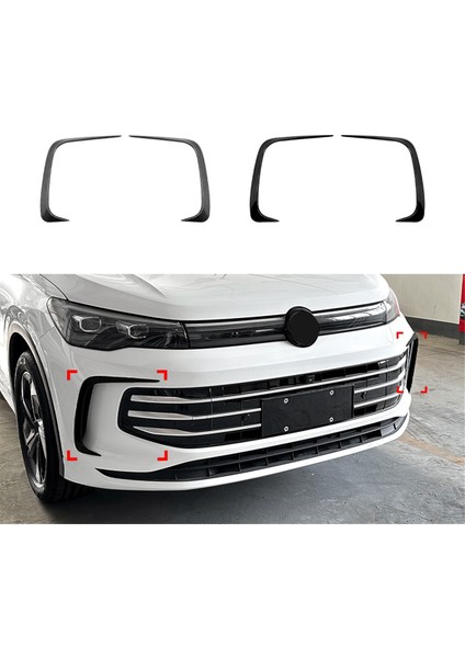 Araba Ön Tampon Dudak Ayırıcı Spoiler Sis Vw Tiguan Mk3 Araba Dış Aksesuarları Karbon Fiber Için (Yurt Dışından) modelleri