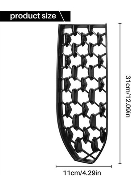 Araba Önü Alt Izgara Tampon Izgara Kapak Mazda CX30 Cx-30 2020-2021 Için Dekorasyon (Yurt Dışından)