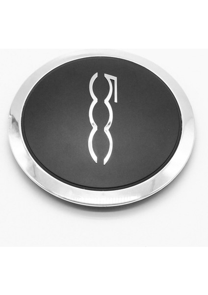 3pcs 133MM Fiat Için Hubcap 500 Tekerlekler Merkez Hub Kapakları 68078419AC 68078421AC Toz Kapağı 51884863 Gümüş (Yurt Dışından) modelleri