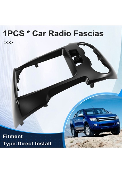 Ford Ranger Için 9.7 Inç 2 Din Araba Radyo Fasyası 2012-2015 Lhd Multimedya Çerçevesi Video Oynatma Navigasyon DVD Panel Trim (Yurt Dışından) indirimleri