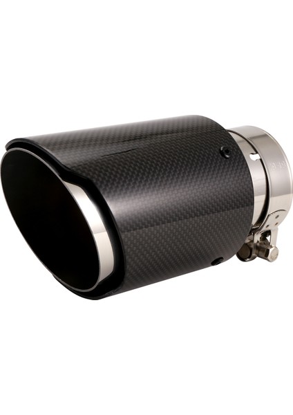 Araç Parlak Karbon Fiber Egzoz Uçu 63-89MM Evrensel Araba Egzoz Boru Modifikasyonu Kuyruk Boğaz Klipsi Kuyruk Borusu (Yurt Dışından) modelleri
