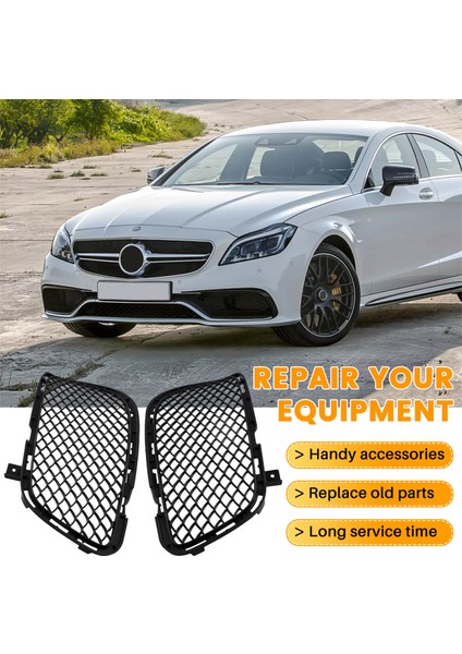 Ön Tampon Alt Izgara Radyatör Sis Lambası Izgara Mercedes Benz Cls W218 C218 X218 2014-2017 218851923 2188852023 (Yurt Dışından) fırsatları