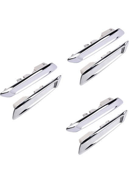 3x Araç Ön Sol ve Sağ Krom Çamurluk Trim Kalıp Bmw F10 F11 528I 535I 51137336645 51137336646 (Yurt Dışından)