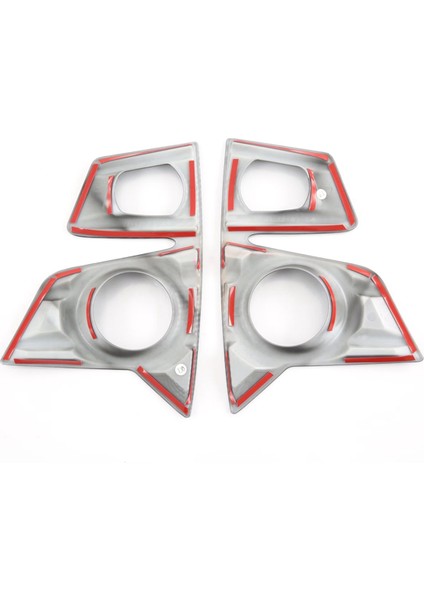 Isuzu D-Max Dmax 2021 2022 2023 Abs Karbon Fiber Araç Ön Sis Işık Lamba Kapağı Trim Aksesuarları (Yurt Dışından) fırsatları