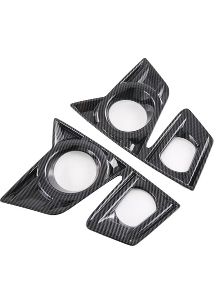 Isuzu D-Max Dmax 2021 2022 2023 Abs Karbon Fiber Araç Ön Sis Işık Lamba Kapağı Trim Aksesuarları (Yurt Dışından) indirimleri