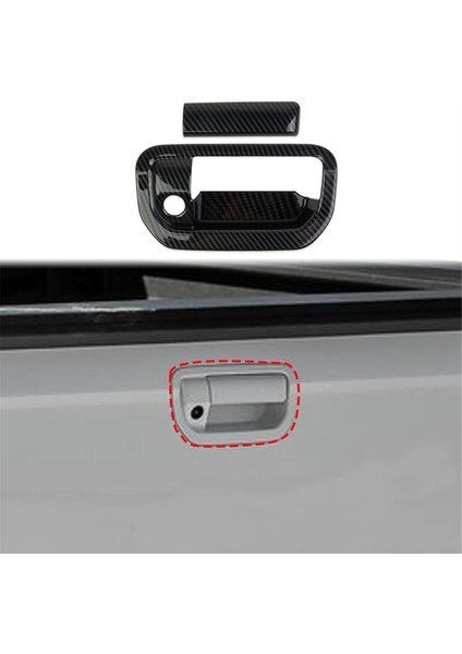 Honda Ridgeline Için 2021-2023 Pilot Bagaj Arka Kapı Tutucu Döşeme Kapağı Karbon Fiber Aksesuarları (Yurt Dışından) modelleri