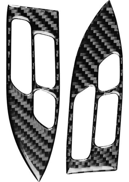 Honda Acura Tsx 2004-2008 Karbon Fiber Araç Direksiyon Düğmesi Döşeme Çıkartmaları Iç Aksesuarlar (Yurt Dışından) indirimleri